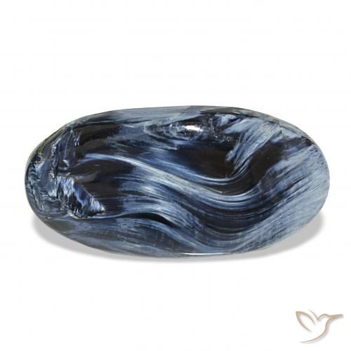 12.19 ct Multicolor Pietersite Gemstone, Pietersite Gem in Oval Cabochon Shape for Sale.