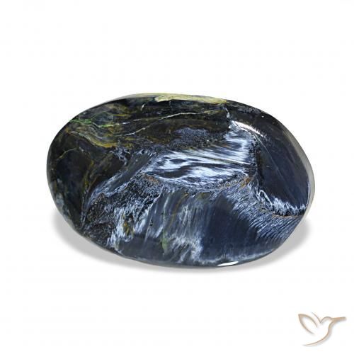 12.70 ct Multicolor Pietersite Stone, Natural Pietersite in Oval Cabochon Shape for Sale
