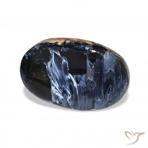 13.82 ct Multicolor Pietersite Stone, Natural Pietersite in Oval Cabochon Shape for Sale