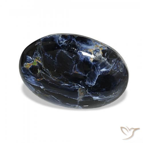 17.86 ct Multicolor Pietersite Stone, Natural Pietersite in Oval Cabochon Shape for Sale
