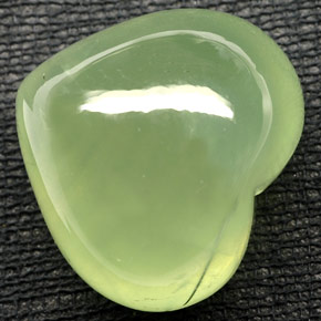 Prehnite Gemstone in 22 x 19.7 mm Size for Sale, Prehnite Stone in Lime Green Color