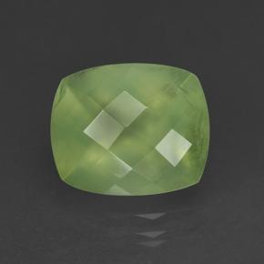 5.3ct Cushion Checkerboard Green Prehnite for sale thumb image of 5.3ct Cushion Checkerboard Green Prehnite (ID: 215783)