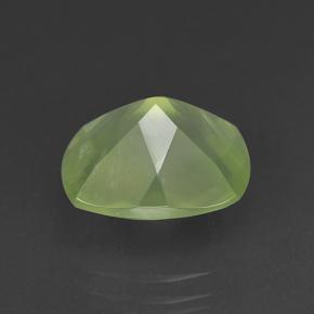 Prehnite Gemstone in 12 x 10 mm (calibrated) Size for Sale, Prehnite Stone in Medium Green  Color