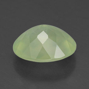 Prehnite Gemstone in 12 x 10 mm (calibrated) Size for Sale, Prehnite Stone in Green Color