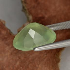 Prehnite Gemstone in 12 x 10 mm (calibrated) Size for Sale, Prehnite Stone in Green Color