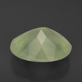 Prehnite Gemstone in 12 x 10 mm (calibrated) Size for Sale, Prehnite Stone in Green Color
