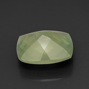 Prehnite Gemstone in 12 x 10 mm Size for Sale, Prehnite Stone in Green Color