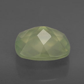 Prehnite Gemstone in 12 x 10 mm (calibrated) Size for Sale, Prehnite Stone in Green Color