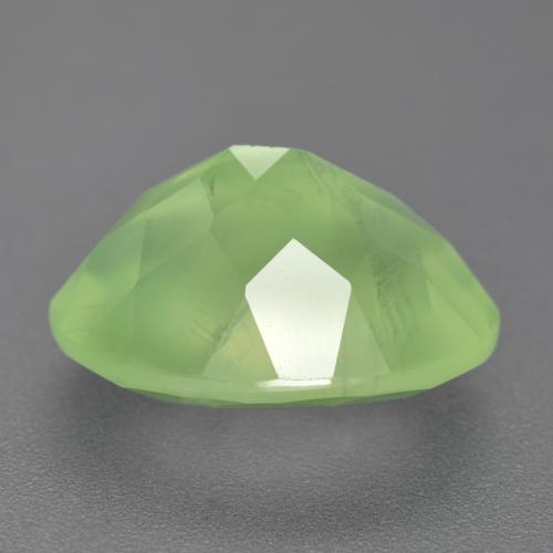 Prehnite Gemstone in 16 x 12 mm (calibrated) Size for Sale, Prehnite Stone in Medium Green Color