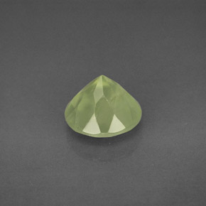 Prehnite Gemstone in 8 mm (calibrated) Size for Sale, Prehnite Stone in Green Color