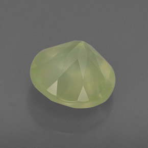 Prehnite Gemstone in 8 mm (calibrated) Size for Sale, Prehnite Stone in Green Color