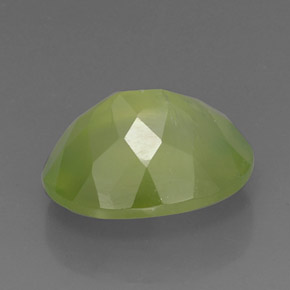 Prehnite Gemstone in 16 x 12 mm (calibrated) Size for Sale, Prehnite Stone in Green Color