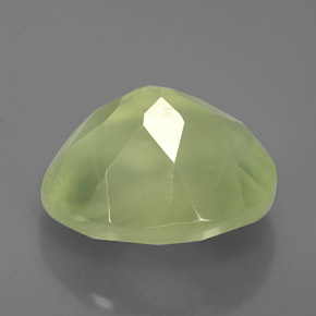 Prehnite Gemstone in 12 x 10 mm (calibrated) Size for Sale, Prehnite Stone in Green Color
