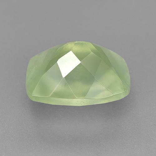 Prehnite Gemstone in 12 x 9.8 mm Size for Sale, Prehnite Stone in Green Color