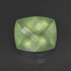 5.2ct Cushion Checkerboard Green Prehnite for sale thumb image of 5.2ct Cushion Checkerboard Green Prehnite (ID: 225173)