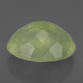 Prehnite Gemstone in 16 x 12 mm (calibrated) Size for Sale, Prehnite Stone in Green Color