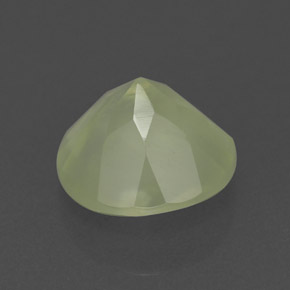 Prehnite Gemstone in 8 mm (calibrated) Size for Sale, Prehnite Stone in Green Color