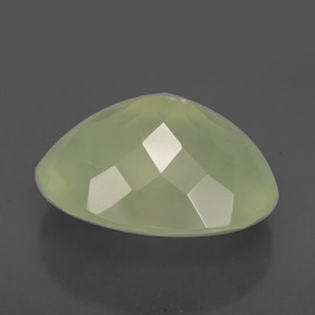 Prehnite Gemstone in 16 x 12 mm (calibrated) Size for Sale, Prehnite Stone in Green Color
