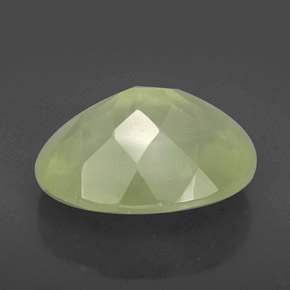 Prehnite Gemstone in 16 x 12 mm (calibrated) Size for Sale, Prehnite Stone in Green Color