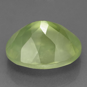 Prehnite Gemstone in 16 x 12 mm (calibrated) Size for Sale, Prehnite Stone in Green Color