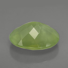Prehnite Gemstone in 16 x 12 mm (calibrated) Size for Sale, Prehnite Stone in Green Color