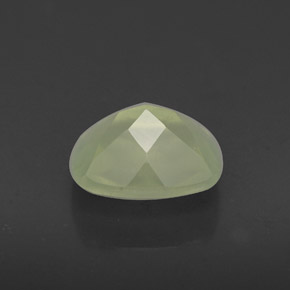 Prehnite Gemstone in 8 x 6 mm Size for Sale, Prehnite Stone in Green Color