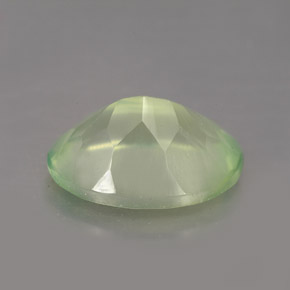 Prehnite Gemstone in 14 x 10 mm (calibrated) Size for Sale, Prehnite Stone in Green Color