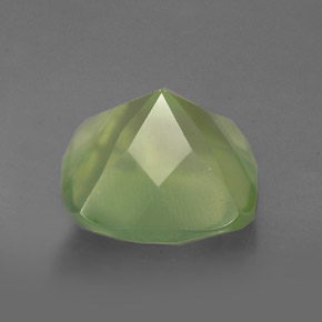 Prehnite Gemstone in 9.9 x 9.9 mm Size for Sale, Prehnite Stone in Green Color