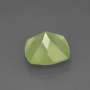 Prehnite Gemstone in 10 x 10 mm Size for Sale, Prehnite Stone in Green Color
