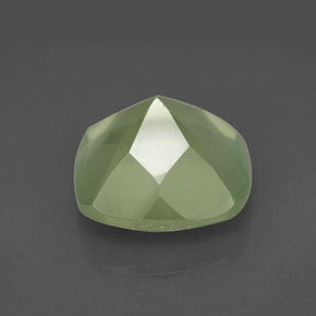 Prehnite Gemstone in 12 x 12 mm Size for Sale, Prehnite Stone in Green Color