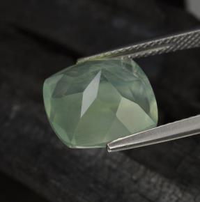 Prehnite Gemstone in 12 x 11.9 mm Size for Sale, Prehnite Stone in Green Color