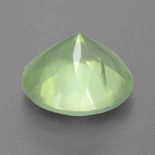 Prehnite Gemstone in 12 mm (calibrated) Size for Sale, Prehnite Stone in Medium Green Color