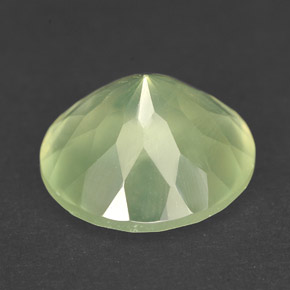 Prehnite Gemstone in 12 mm (calibrated) Size for Sale, Prehnite Stone in Green Color