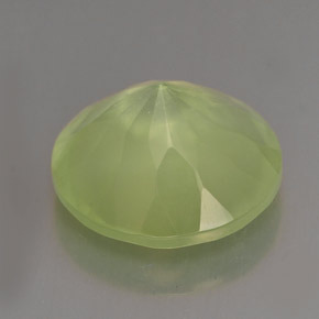 Prehnite Gemstone in 12 mm (calibrated) Size for Sale, Prehnite Stone in Green Color