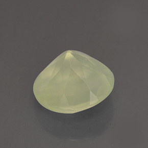 Prehnite Gemstone in 8 mm (calibrated) Size for Sale, Prehnite Stone in Green Color