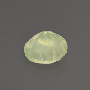 Prehnite Gemstone in 8 mm (calibrated) Size for Sale, Prehnite Stone in Green Color