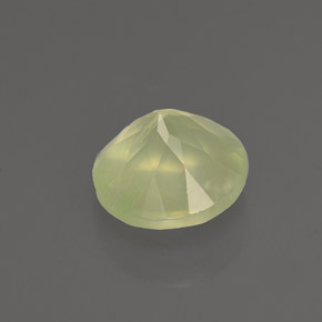 Prehnite Gemstone in 8 mm (calibrated) Size for Sale, Prehnite Stone in Green Color