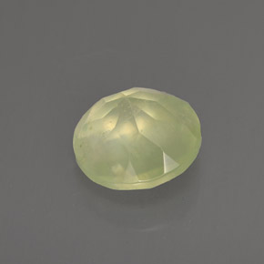 Prehnite Gemstone in 8 mm (calibrated) Size for Sale, Prehnite Stone in Green Color