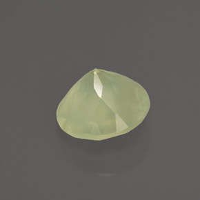 Prehnite Gemstone in 8 mm (calibrated) Size for Sale, Prehnite Stone in Green Color