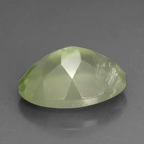 Prehnite Gemstone in 14 x 10 mm (calibrated) Size for Sale, Prehnite Stone in Green Color