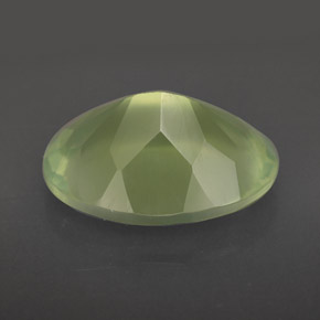 Prehnite Gemstone in 16 x 12 mm (calibrated) Size for Sale, Prehnite Stone in Lime Green Color