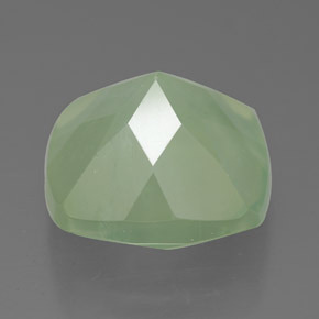 Prehnite Gemstone in 12.1 x 12.1 mm Size for Sale, Prehnite Stone in Green Color