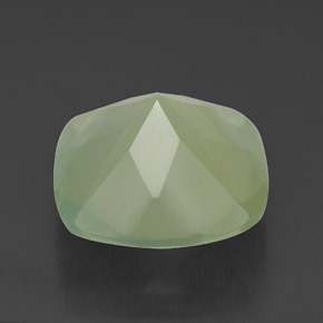 Prehnite Gemstone in 12 x 12 mm Size for Sale, Prehnite Stone in Green Color
