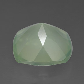 Prehnite Gemstone in 12 x 11.9 mm Size for Sale, Prehnite Stone in Green Color