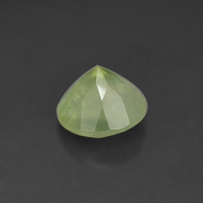 Prehnite Gemstone in 8 mm (calibrated) Size for Sale, Prehnite Stone in Green Color