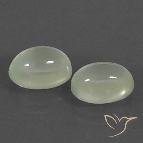 5.25 ct Oval Prehnite, 9.5 x 7.1 mm From South Africa, Photo A