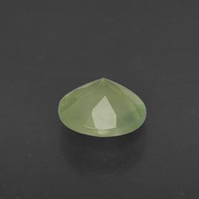 Prehnite Gemstone in 8 mm (calibrated) Size for Sale, Prehnite Stone in Green Color