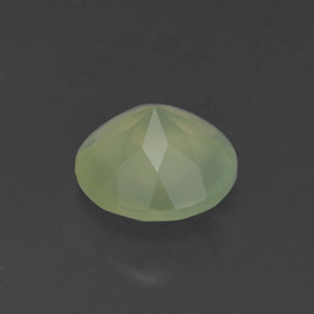 Prehnite Gemstone in 8 mm (calibrated) Size for Sale, Prehnite Stone in Green Color