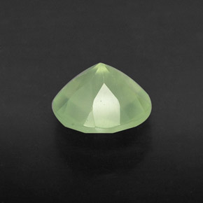Prehnite Gemstone in 8 mm (calibrated) Size for Sale, Prehnite Stone in Green Color