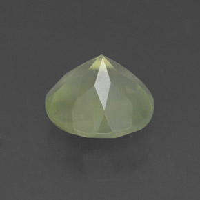 Prehnite Gemstone in 8 mm (calibrated) Size for Sale, Prehnite Stone in Green Color